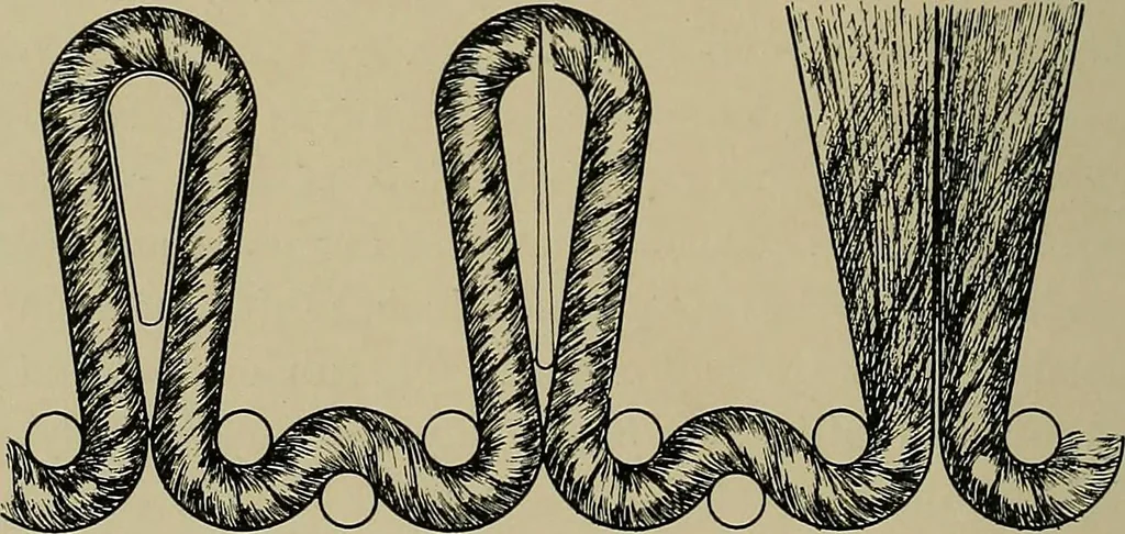 An illustration from Textiles, 1910, leaf 195