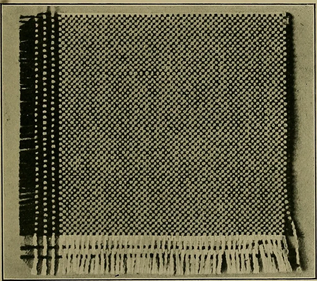 An illustration from Textiles, 1910, leaf 196