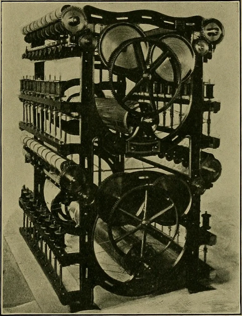 An illustration from Textiles, 1910, leaf 302