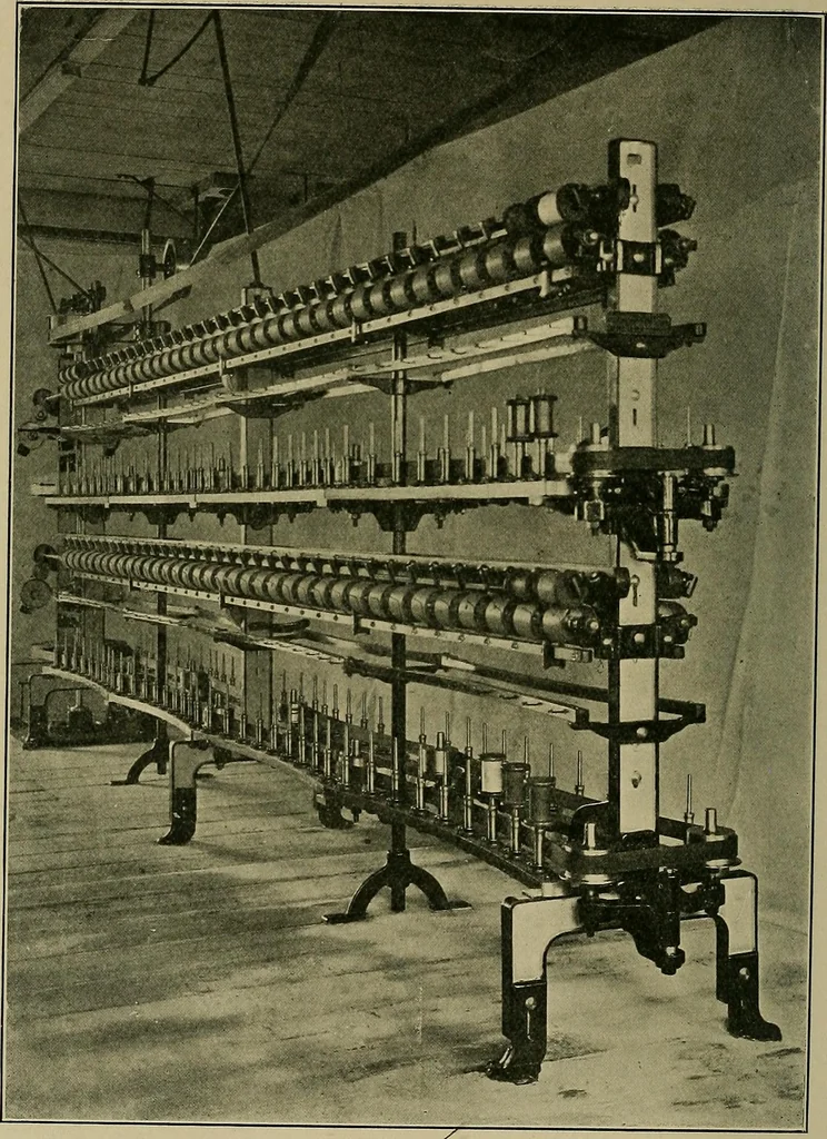 An illustration from Textiles, 1910, leaf 303