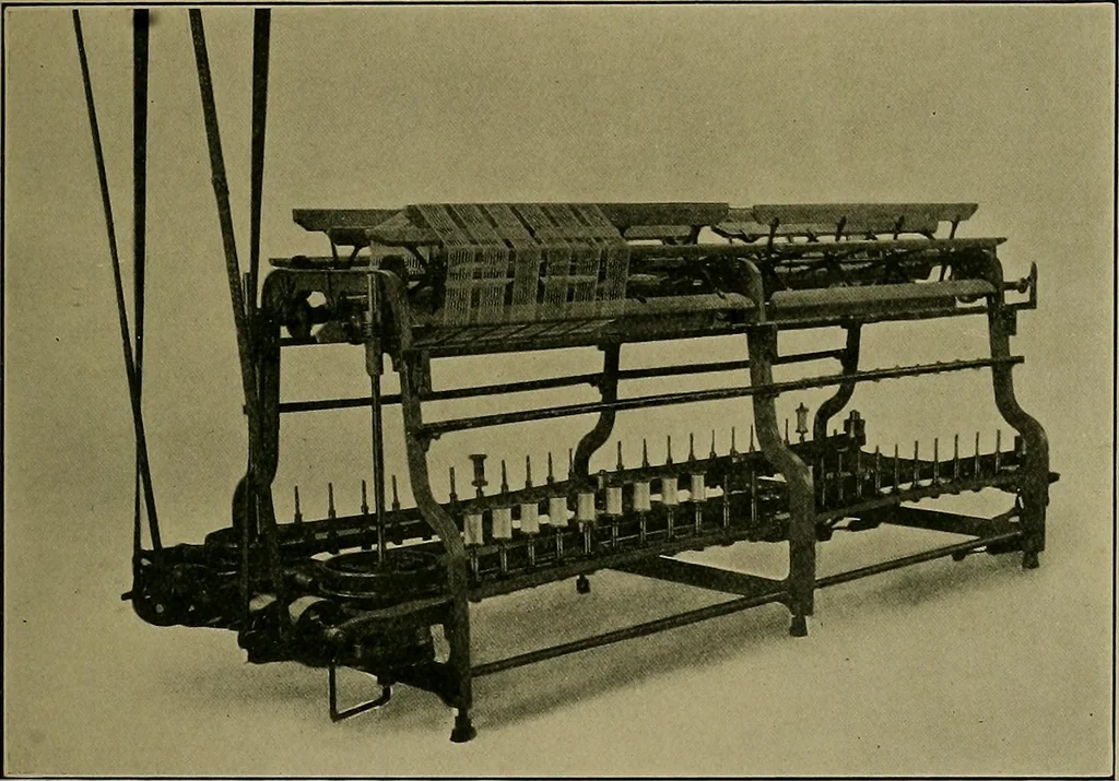 An illustration from Textiles, 1910, leaf 304