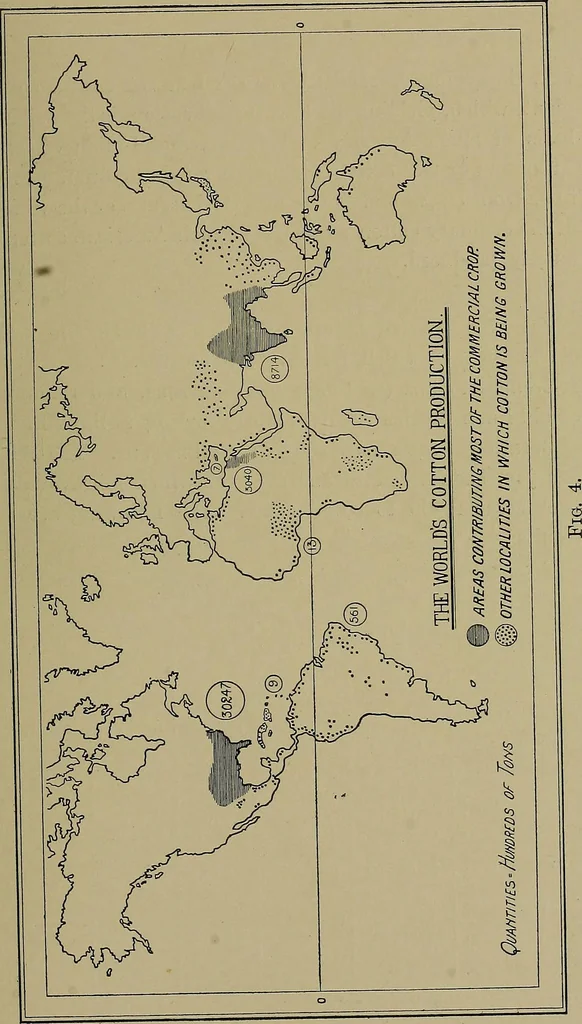 An illustration from Textiles, 1910, leaf 58