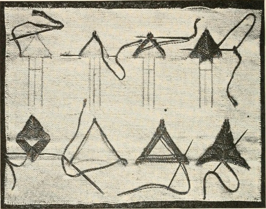 An illustration from Textiles and clothing, by Kate Heintz Watson.., 1907, leaf 141