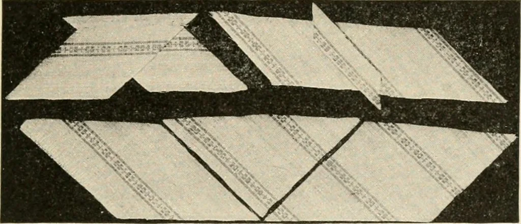 An illustration from Textiles and clothing, by Kate Heintz Watson.., 1907, leaf 216
