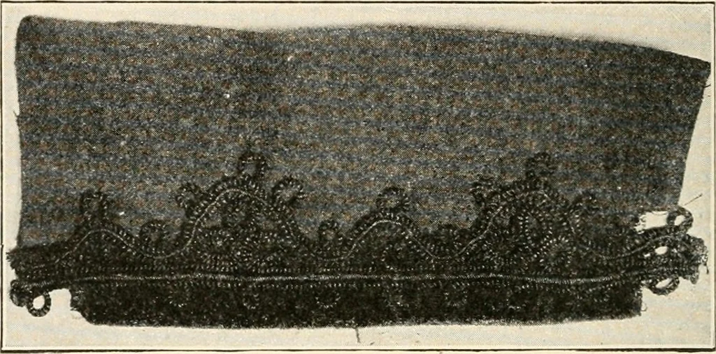 An illustration from Textiles and clothing, by Kate Heintz Watson.., 1907, leaf 233