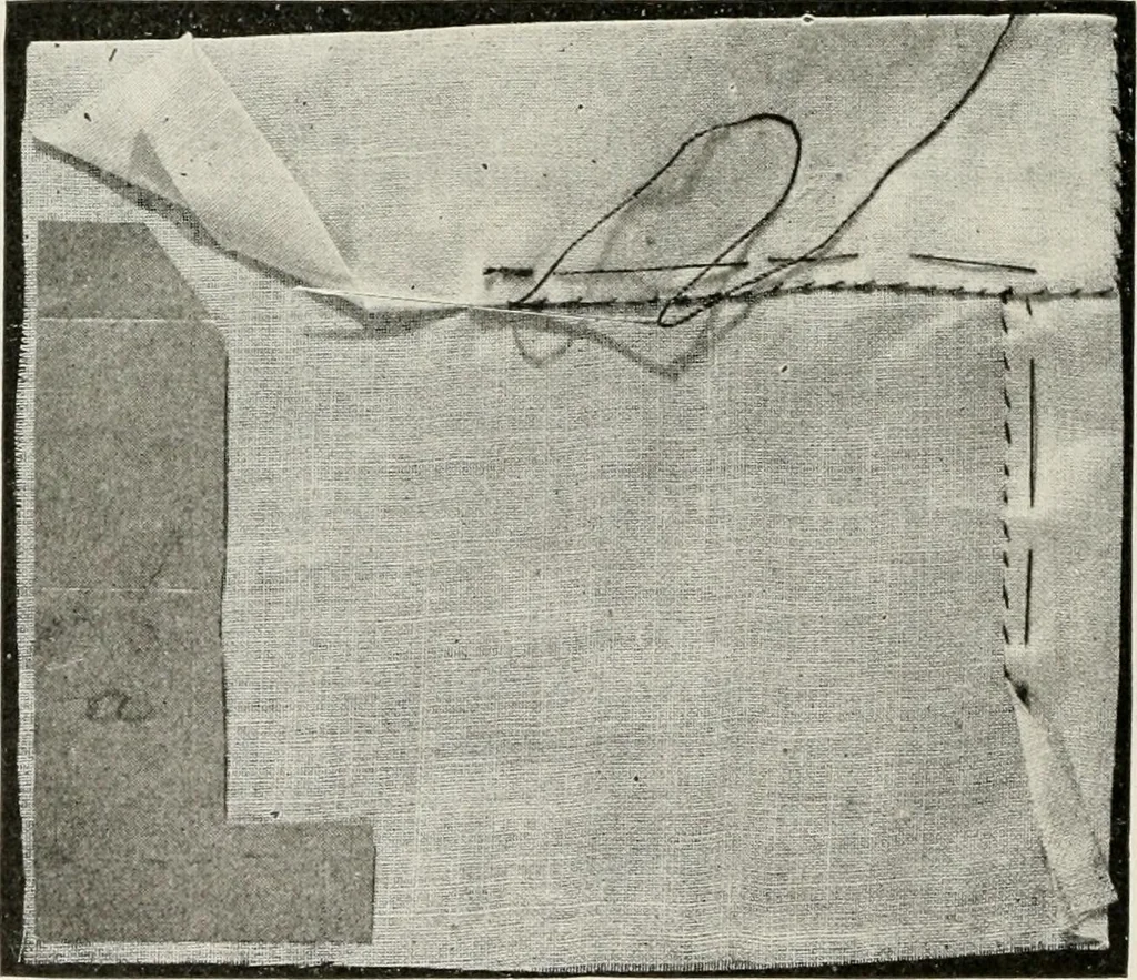 An illustration from Textiles and clothing, by Kate Heintz Watson, 1914, leaf 143