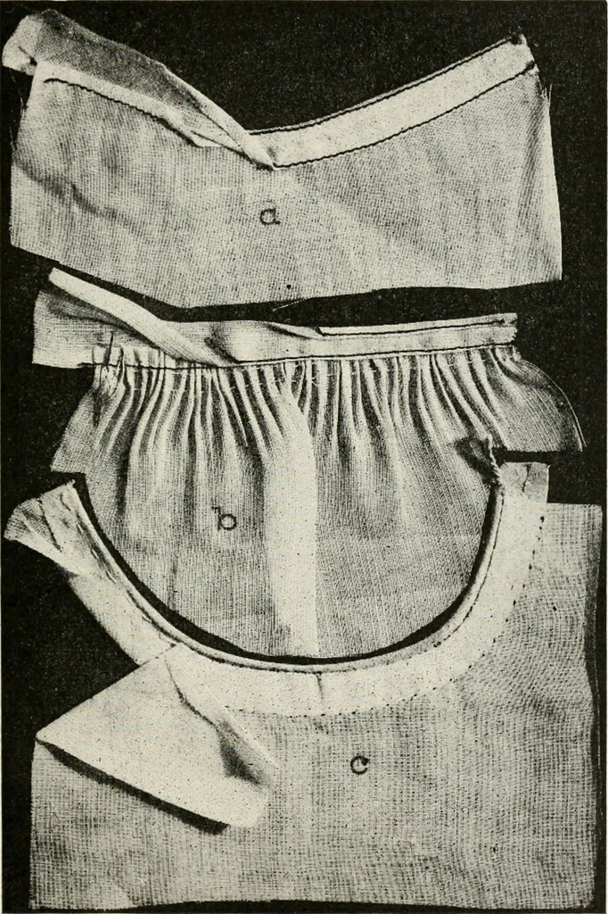 An illustration from Textiles and clothing, by Kate Heintz Watson, 1914, leaf 158