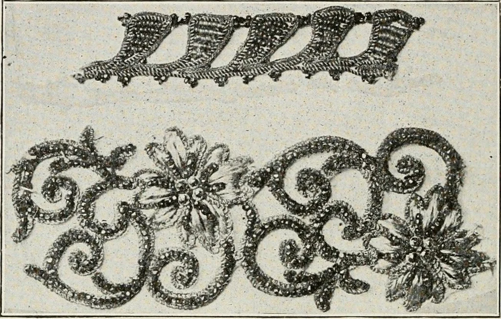 An illustration from Textiles and clothing, by Kate Heintz Watson, 1914, leaf 227