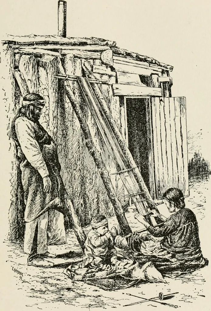 An illustration from Textiles and clothing, by Kate Heintz Watson, 1914, leaf 30