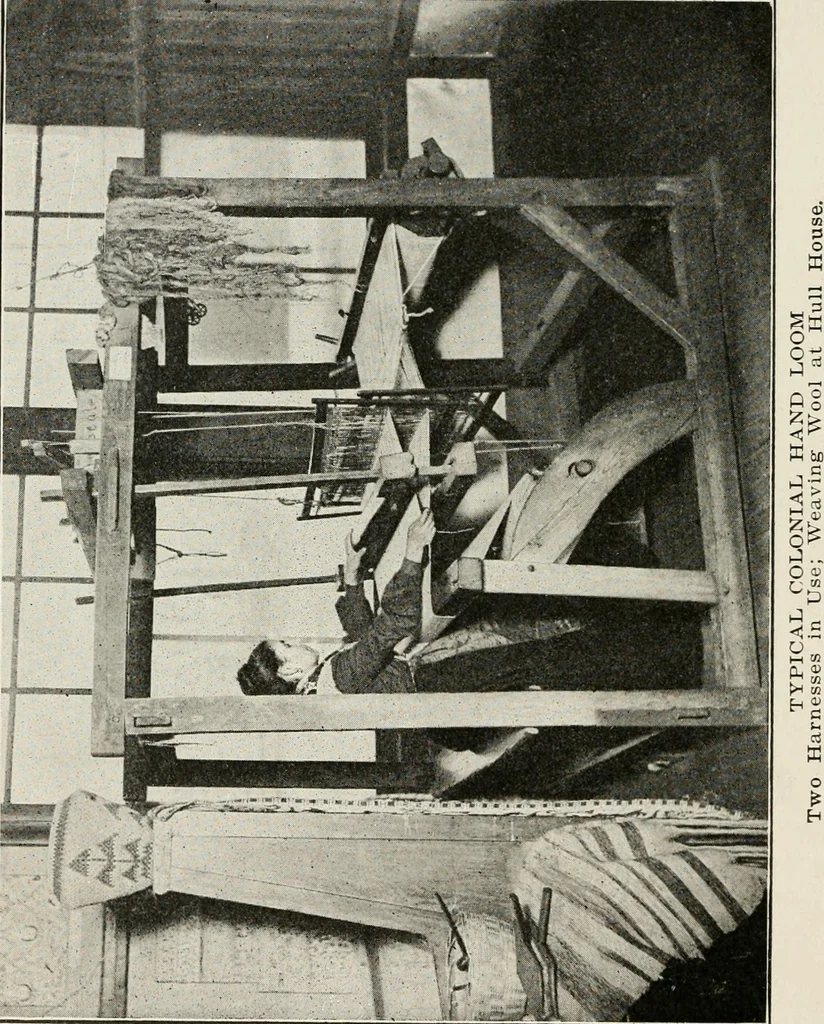 An illustration from Textiles and clothing, by Kate Heintz Watson, 1914, leaf 37