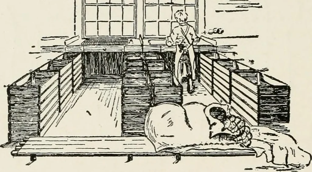 An illustration from Textiles and clothing, by Kate Heintz Watson, 1914, leaf 57