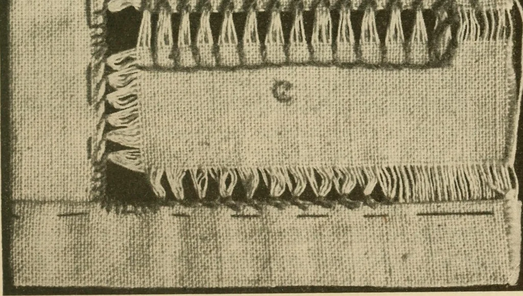 An illustration from Textiles and clothing, 1910, leaf 124