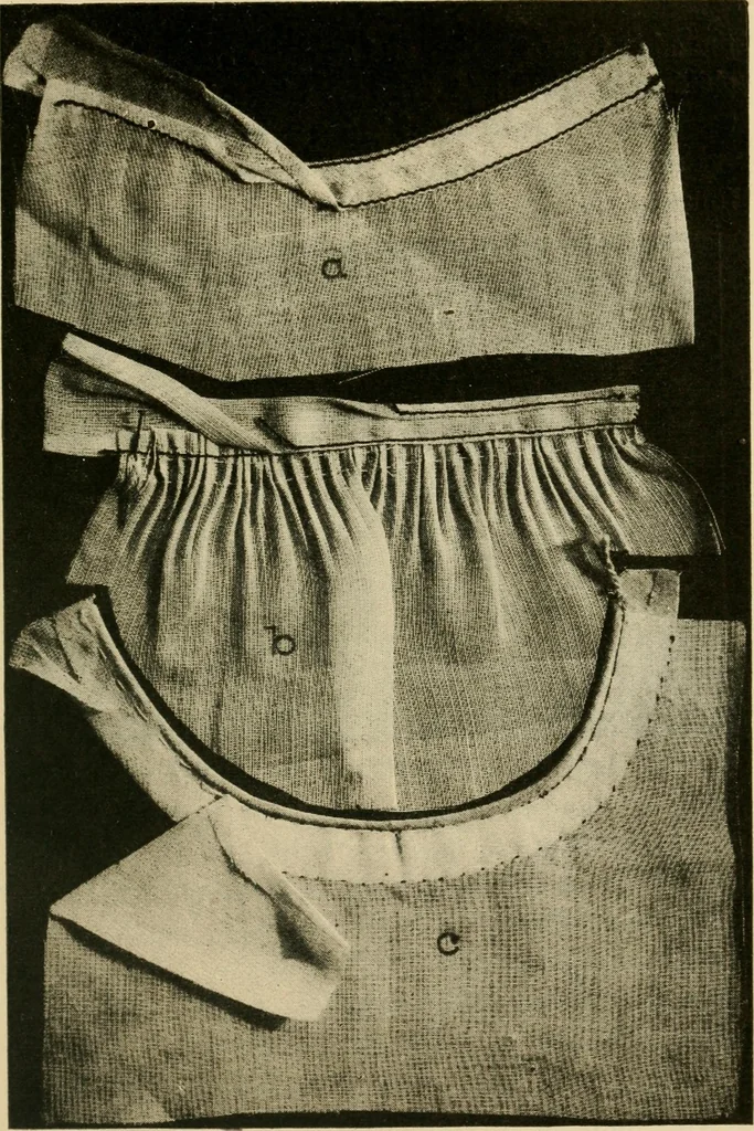 An illustration from Textiles and clothing, 1910, leaf 146