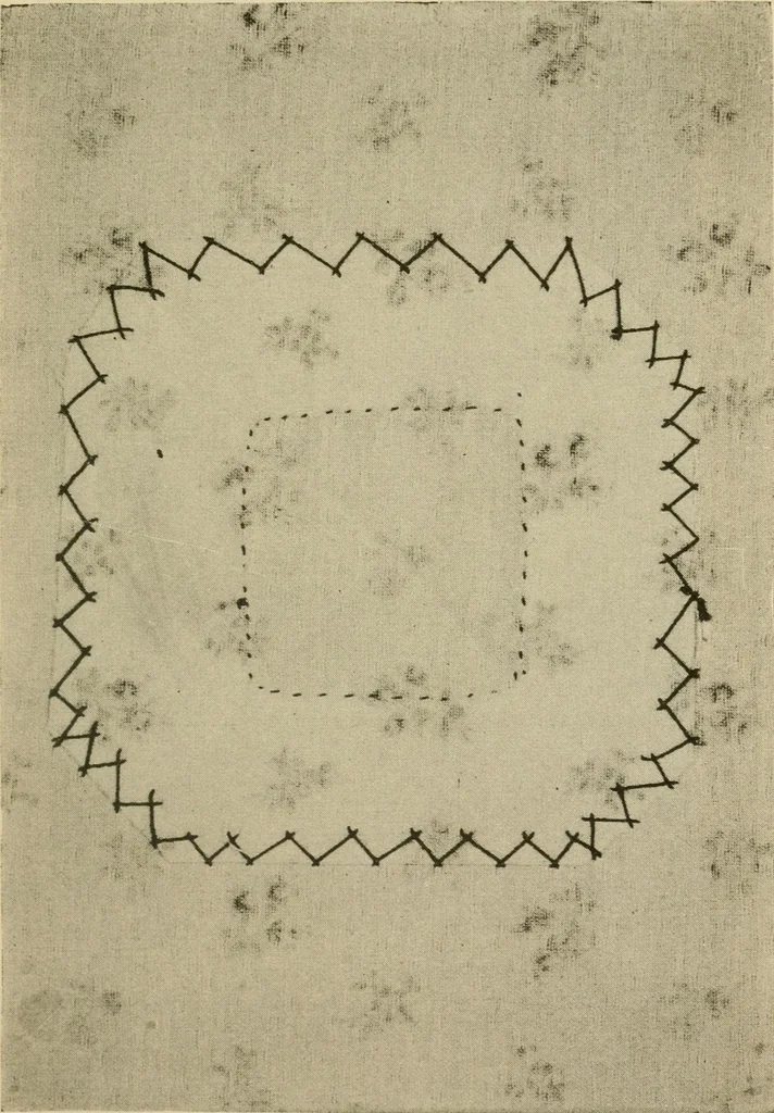 An illustration from Textiles and clothing, 1910, leaf 158