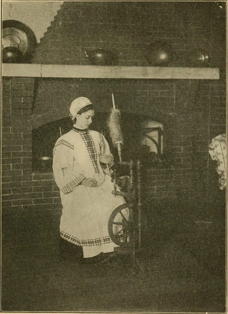 An illustration from Textiles and clothing, 1910, leaf 16
