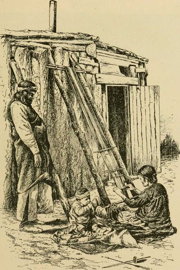 An illustration from Textiles and clothing, 1910, leaf 18