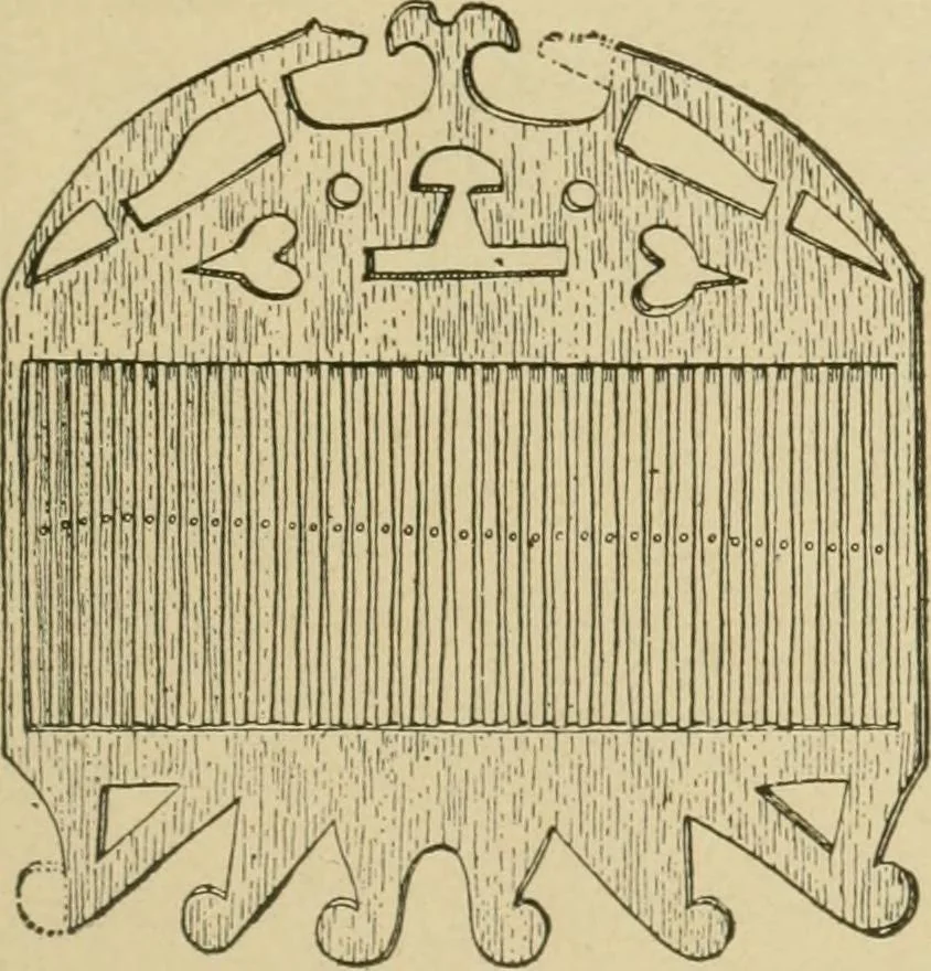 An illustration from Textiles and clothing, 1910, leaf 20