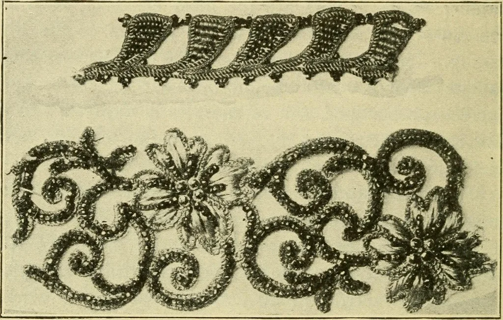 An illustration from Textiles and clothing, 1910, leaf 217