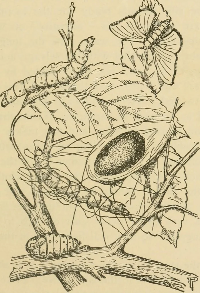 An illustration from Textiles and clothing, 1910, leaf 58