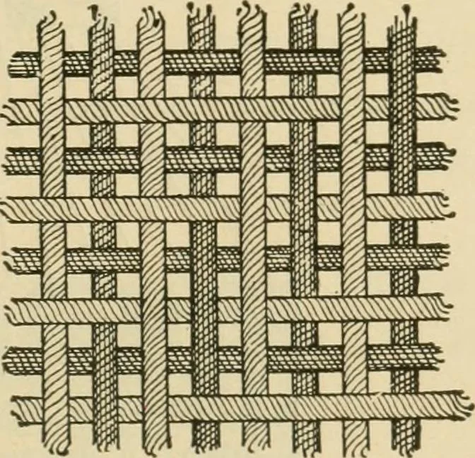 An illustration from Textiles and clothing, 1910, leaf 78