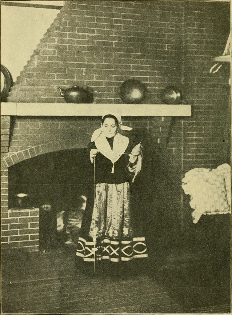 An illustration from Textiles and clothing, 1910, leaf 9