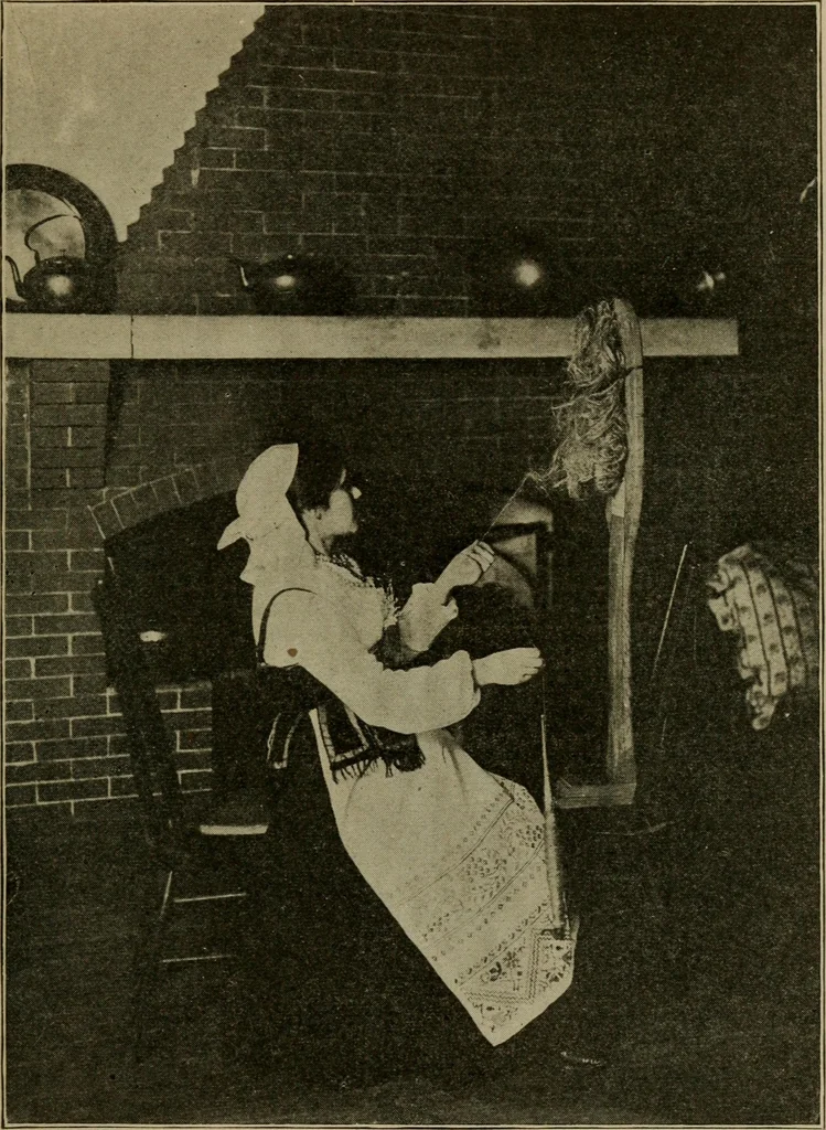 An illustration from Textiles and clothing, 1907, leaf 10