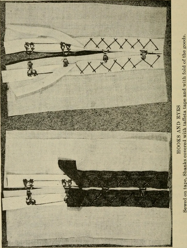 An illustration from Textiles and clothing, 1907, leaf 157