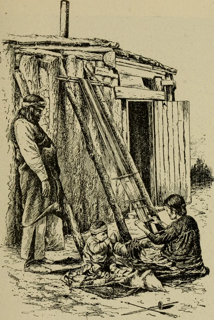 An illustration from Textiles and clothing, 1907, leaf 20