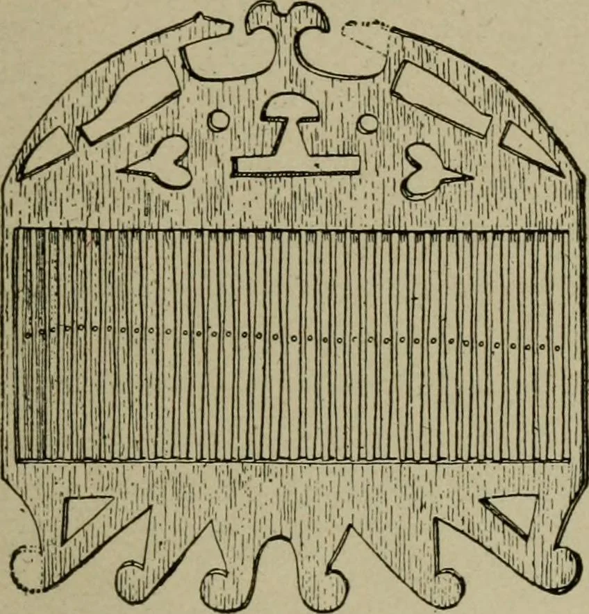 An illustration from Textiles and clothing, 1907, leaf 22