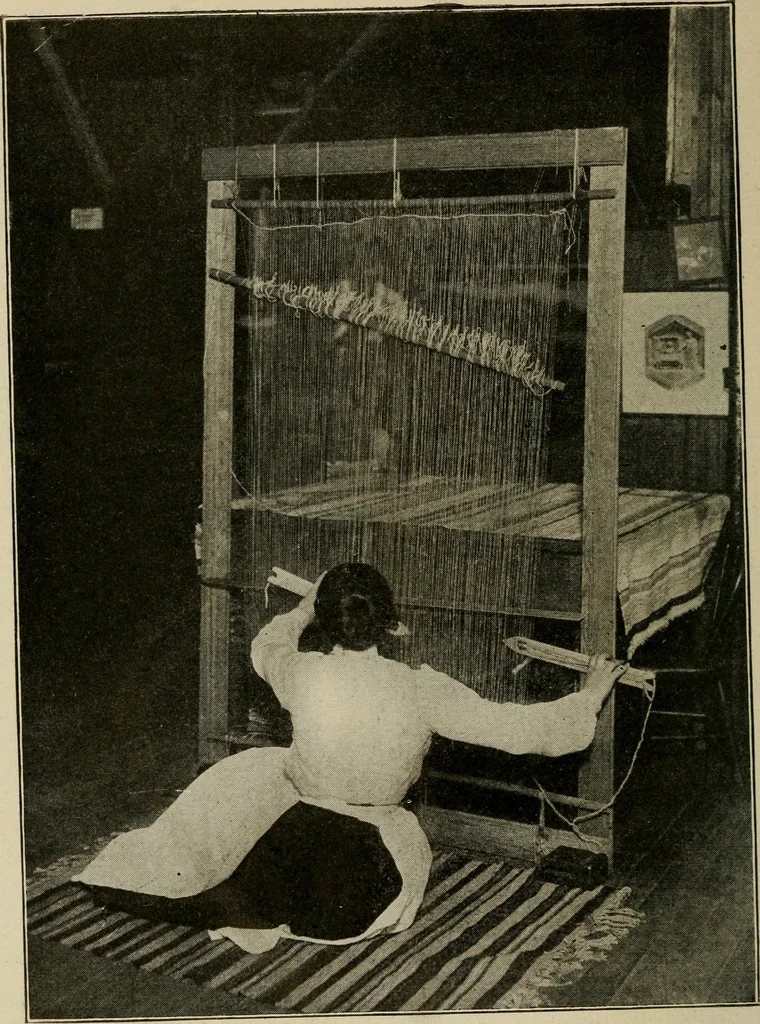 An illustration from Textiles and clothing, 1907, leaf 23