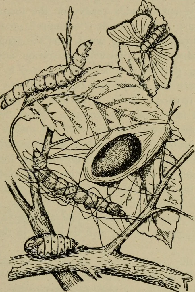 An illustration from Textiles and clothing, 1907, leaf 60