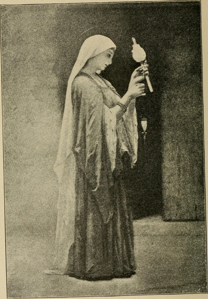 An illustration from Textiles and clothing, 1907, leaf 7