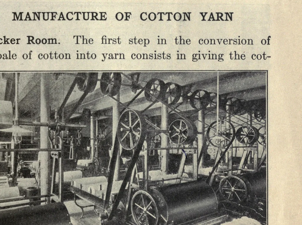 An illustration from Textiles for commercial, industrial, and domestic arts schools ; also adapted to those engaged in wholesale and retail dry goods, wool, cotton, and dressmaker's trades, 1912, leaf 141