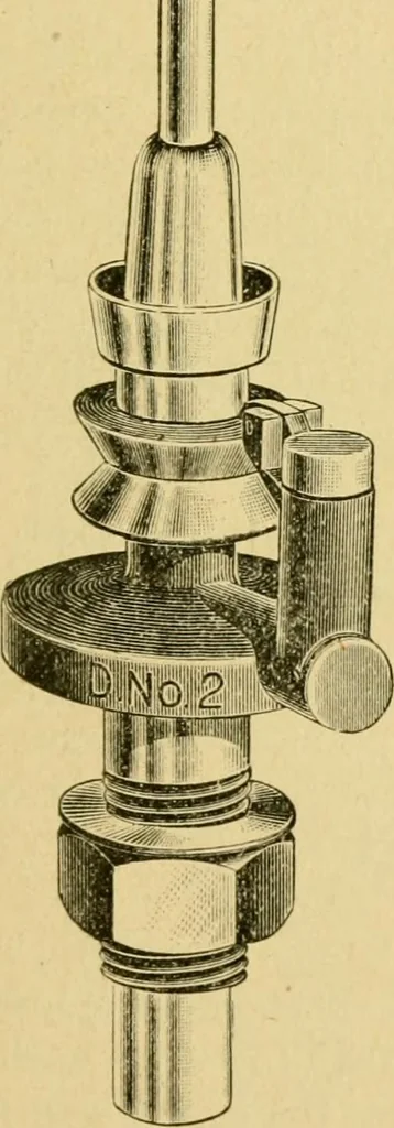 An illustration from Textile texts for cotton manufacturers : concerning the proper methods of equipping and running mills ... and a full list of the patented cotton machinery introduced and sold by the Draper Company, 1903, leaf 168
