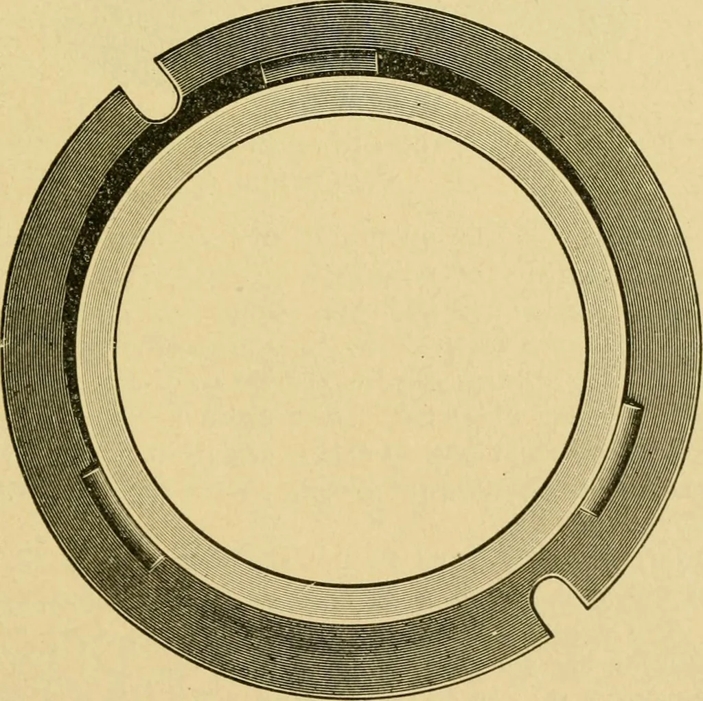An illustration from Textile texts for cotton manufacturers : concerning the proper methods of equipping and running mills ... and a full list of the patented cotton machinery introduced and sold by the Draper Company, 1903, leaf 186