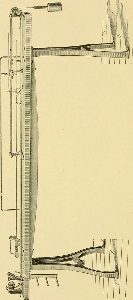 An illustration from Textile texts for cotton manufacturers : concerning the proper methods of equipping and running mills ... and a full list of the patented cotton machinery introduced and sold by the Draper Company, 1903, leaf 193