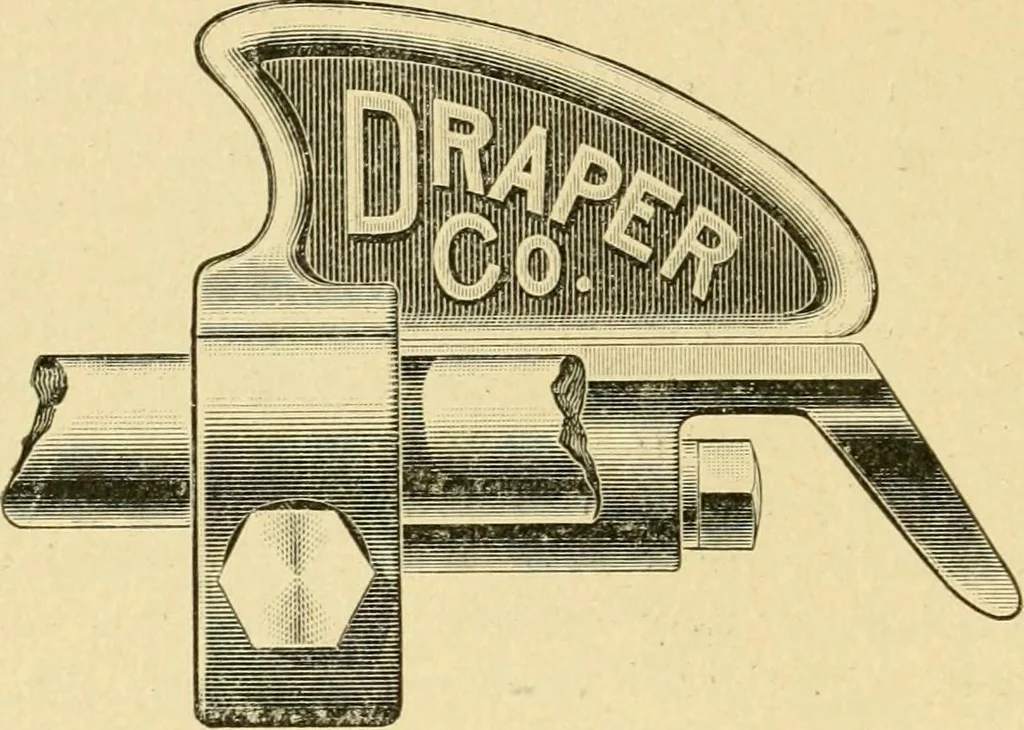 An illustration from Textile texts for cotton manufacturers : concerning the proper methods of equipping and running mills ... and a full list of the patented cotton machinery introduced and sold by the Draper Company, 1903, leaf 201