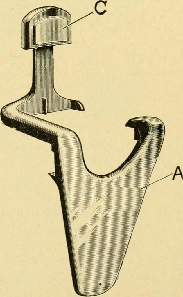 An illustration from Textile texts for cotton manufacturers : concerning the proper methods of equipping and running mills ... and a full list of the patented cotton machinery introduced and sold by the Draper Company, 1903, leaf 241