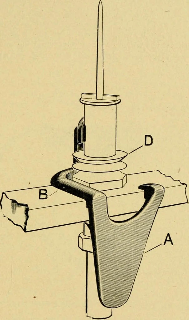 An illustration from Textile texts for cotton manufacturers : concerning the proper methods of equipping and running mills ... and a full list of the patented cotton machinery introduced and sold by the Draper Company, 1903, leaf 242