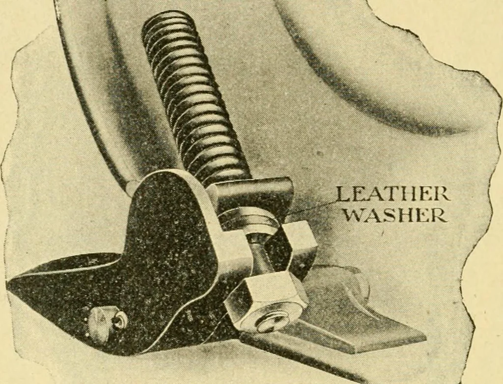An illustration from Textile texts for cotton manufacturers : concerning the proper methods of equipping and running mills ... and a full list of the patented cotton machinery introduced and sold by the Draper Company, 1903, leaf 263