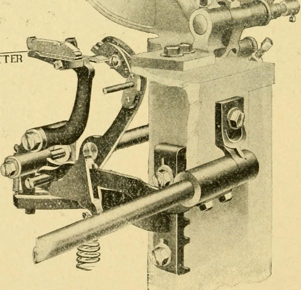 An illustration from Textile texts for cotton manufacturers : concerning the proper methods of equipping and running mills ... and a full list of the patented cotton machinery introduced and sold by the Draper Company, 1903, leaf 267