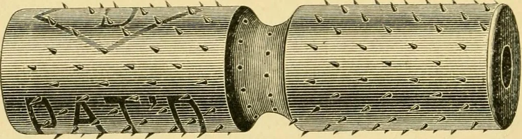 An illustration from Textile texts for cotton manufacturers : concerning the proper methods of equipping and running mills ... and a full list of the patented cotton machinery introduced and sold by the Draper Company, 1903, leaf 287