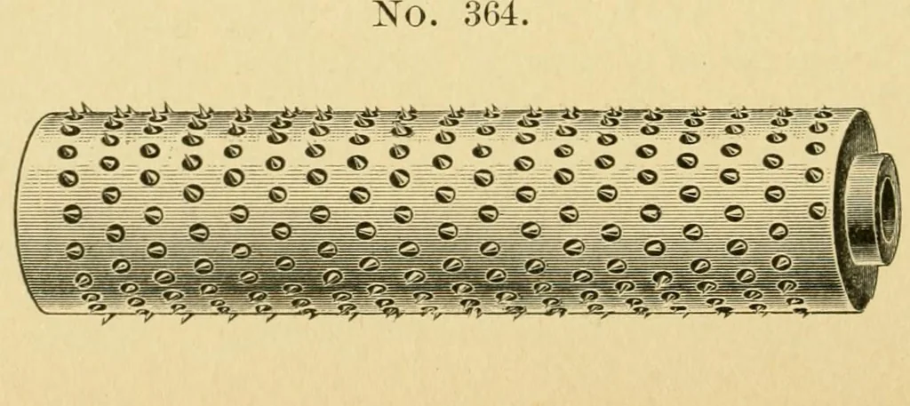 An illustration from Textile texts for cotton manufacturers : concerning the proper methods of equipping and running mills ... and a full list of the patented cotton machinery introduced and sold by the Draper Company, 1903, leaf 287
