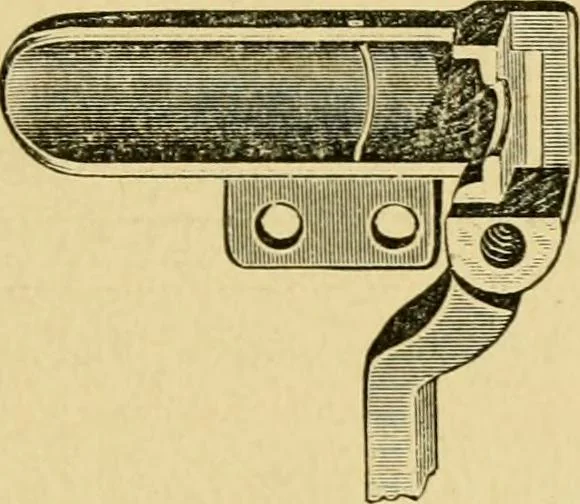 An illustration from Textile texts for cotton manufacturers : concerning the proper methods of equipping and running mills ... and a full list of the patented cotton machinery introduced and sold by the Draper Company, 1903, leaf 290