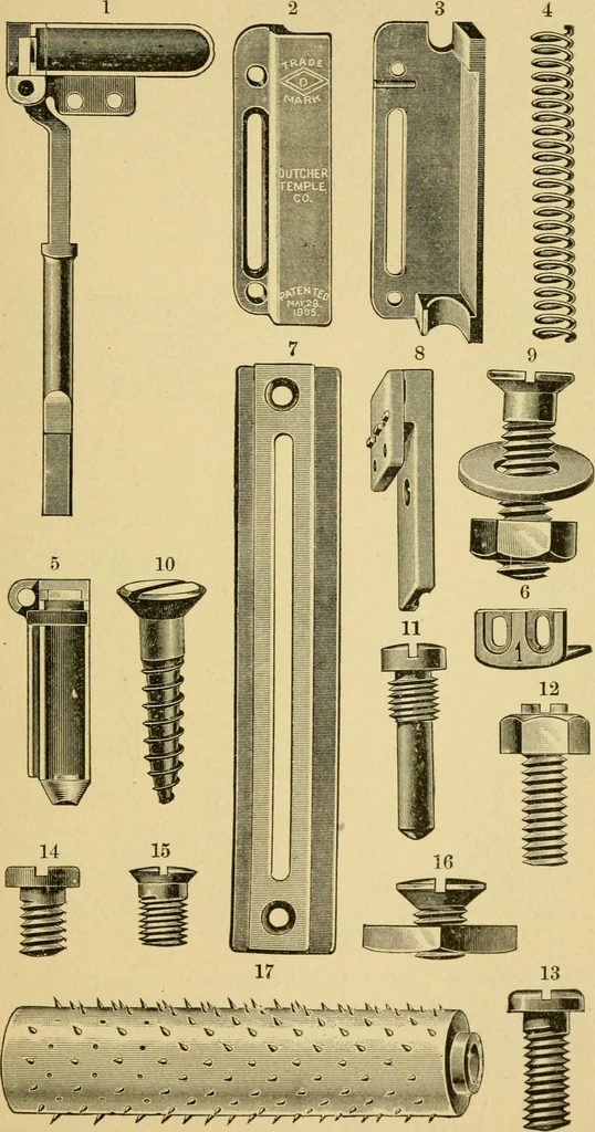 An illustration from Textile texts for cotton manufacturers : concerning the proper methods of equipping and running mills ... and a full list of the patented cotton machinery introduced and sold by the Draper Company, 1903, leaf 294