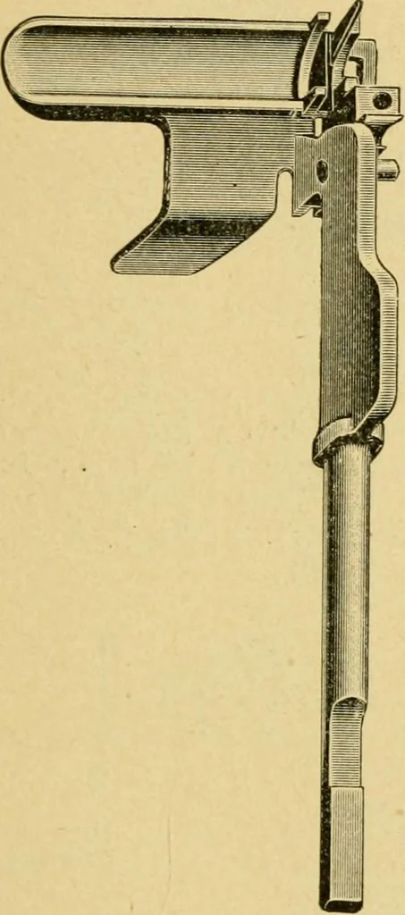 An illustration from Textile texts for cotton manufacturers : concerning the proper methods of equipping and running mills ... and a full list of the patented cotton machinery introduced and sold by the Draper Company, 1903, leaf 302