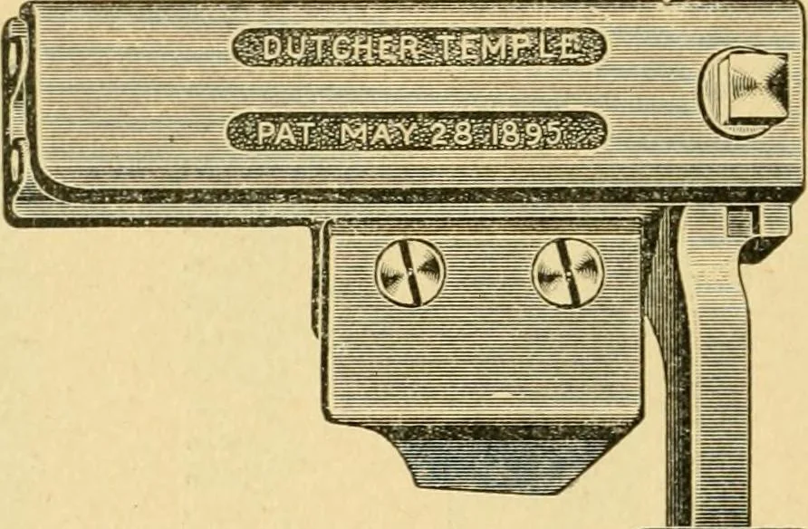 An illustration from Textile texts for cotton manufacturers : concerning the proper methods of equipping and running mills ... and a full list of the patented cotton machinery introduced and sold by the Draper Company, 1903, leaf 311