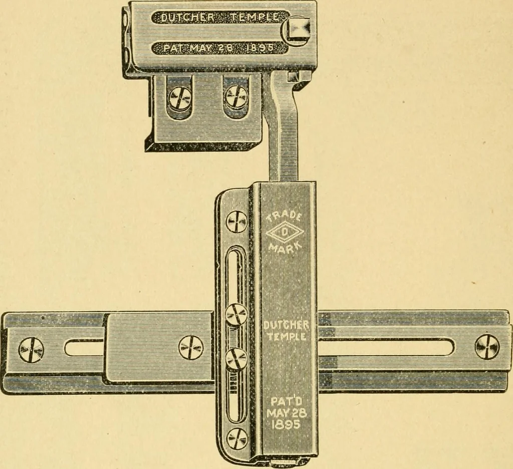 An illustration from Textile texts for cotton manufacturers : concerning the proper methods of equipping and running mills ... and a full list of the patented cotton machinery introduced and sold by the Draper Company, 1903, leaf 313