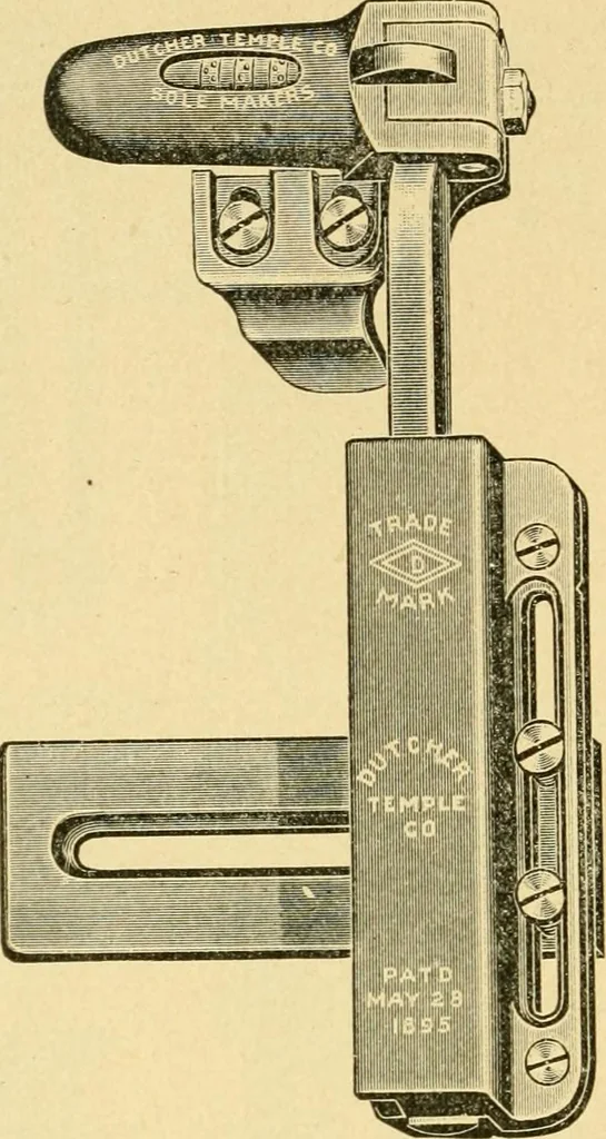 An illustration from Textile texts for cotton manufacturers : concerning the proper methods of equipping and running mills ... and a full list of the patented cotton machinery introduced and sold by the Draper Company, 1903, leaf 315