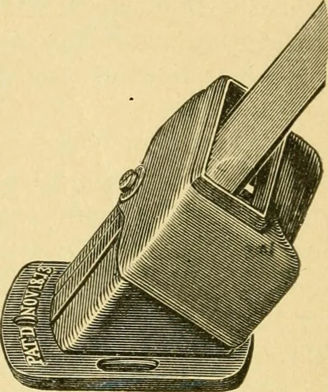 An illustration from Textile texts for cotton manufacturers : concerning the proper methods of equipping and running mills ... and a full list of the patented cotton machinery introduced and sold by the Draper Company, 1903, leaf 51